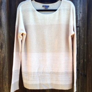 Vince 100% Cashmere Striped Sweater